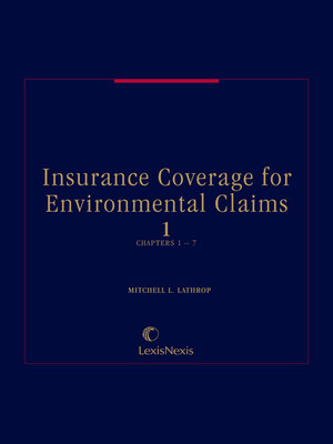 cover image of Insurance Coverage for Environmental Claims